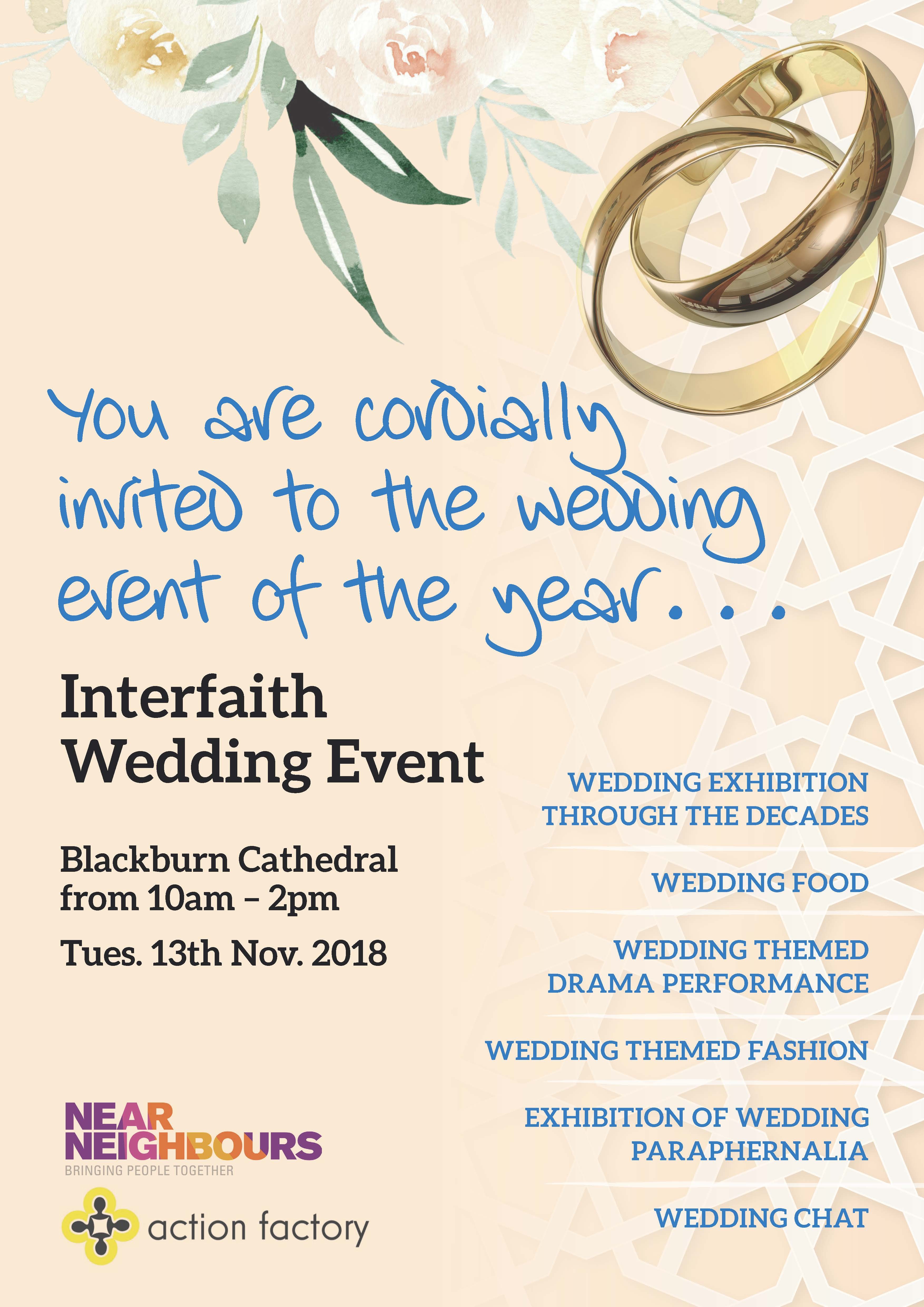 Wedding Traditions Event and Discussions Event - Blackburn Cathedral ...